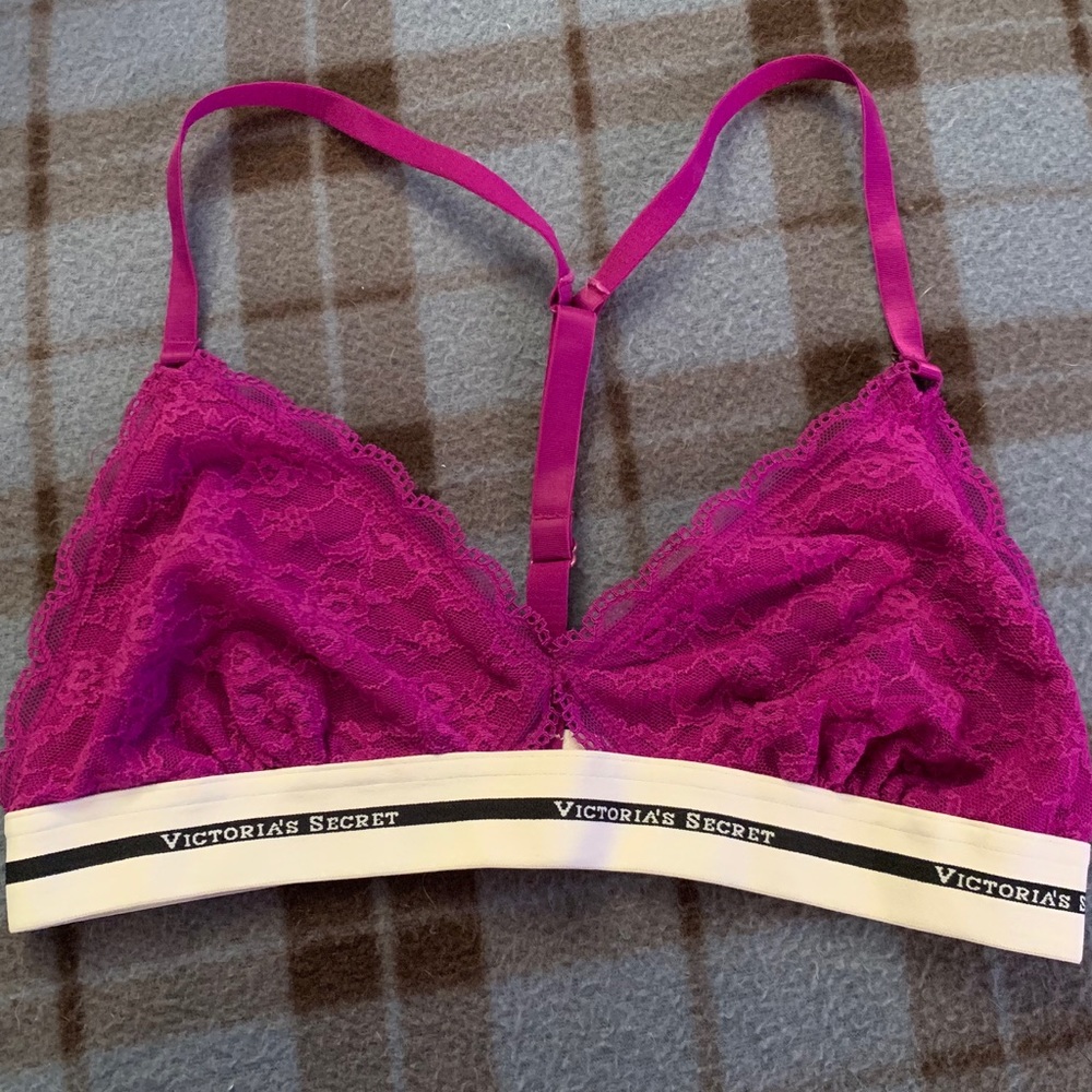 Victoria’s Secret Pink Racerback Bralette Medium